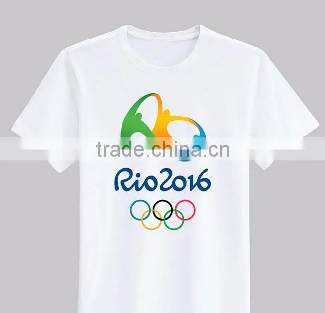 Olympic Promotional Tshirt 2016 Hot Selling
