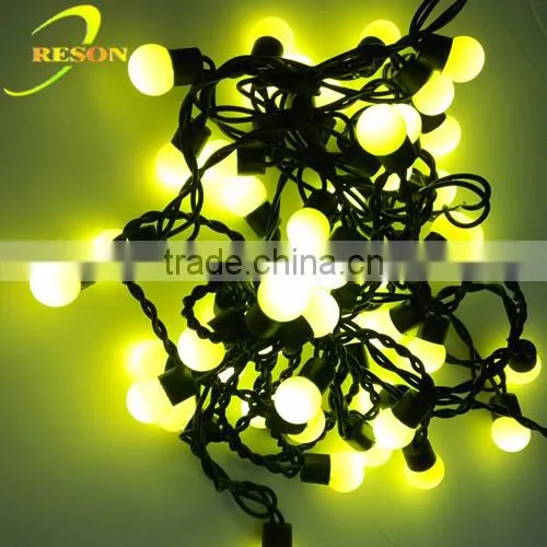 cotton ball string lights/led string lights/led holiday lights led ball string light
