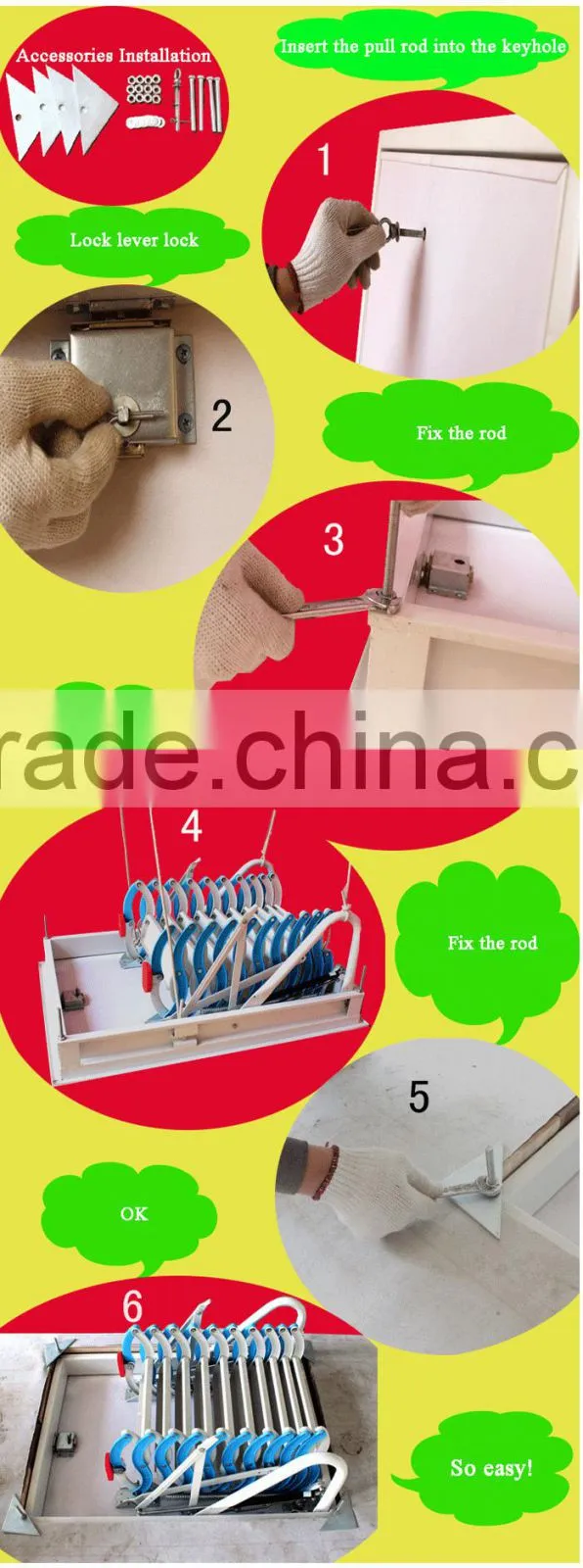 telescopic loft ladders, hydraulic folding attic stairs