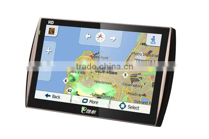 7inch TouchScreen GPS Navigator with Car Black Box/DVR(D7) GPS DVR + Rear View Camera Function