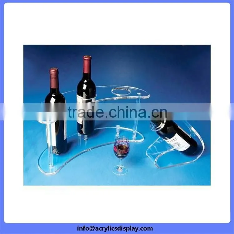 New Hot Fashion Hot sale modern acrylic wine display case