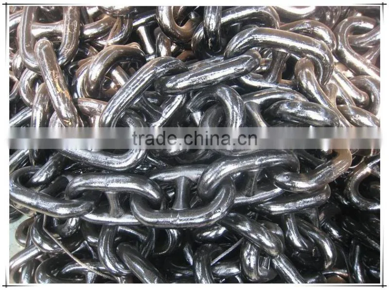 china factory ship heavy stud link Grade 3 boat used anchor chain for ship
