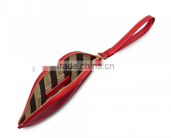 Fashion Lip Shape Custom Clutch Bag