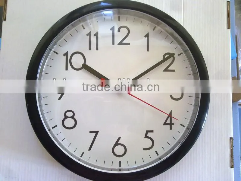 Basic wall clock black