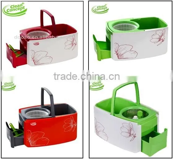 360 Degree Floor Cleaner easy mop magic rotating mop