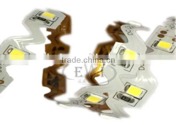 China factory supplier S shape 2835 led strip for advertising words
