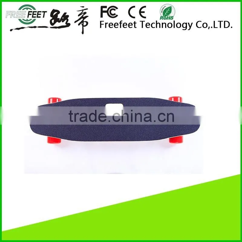 2016 No Foldable 4-wheel Electric Longboard Skateboard, 1800w Dual Drive Hub Motor Skate Board With Samsung Battery