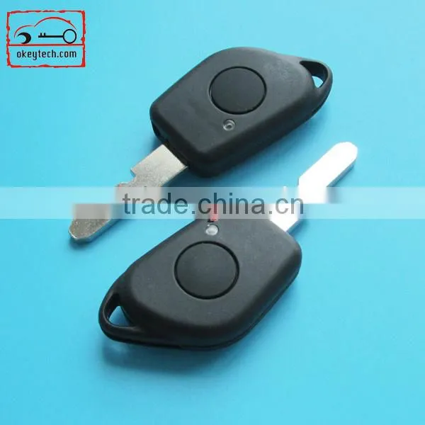 Okeytech peugeot car key peugeot 406 1 button remote key cover for peugeot key cover