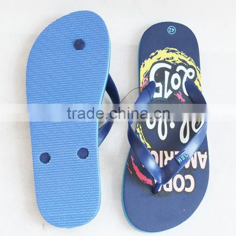 2016 new arrival EVA boys flip flops beach slippers