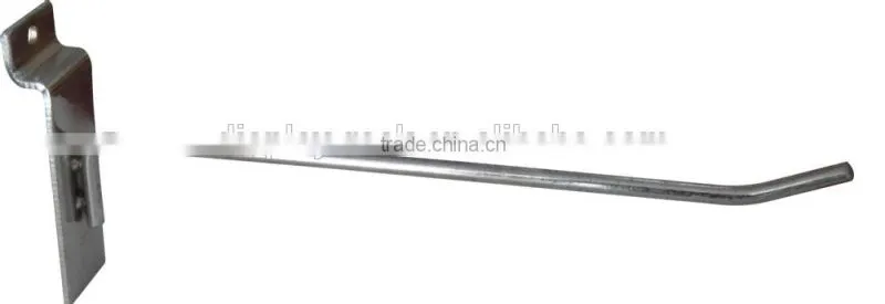 Manufacture metal display slatwall hooks for hanging HSX-172