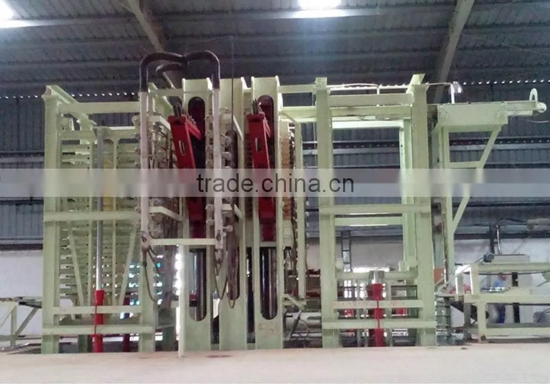 Particle board hot press /pb production line in full automatic