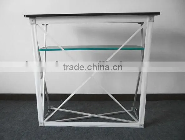 square fabric tension promotion counter