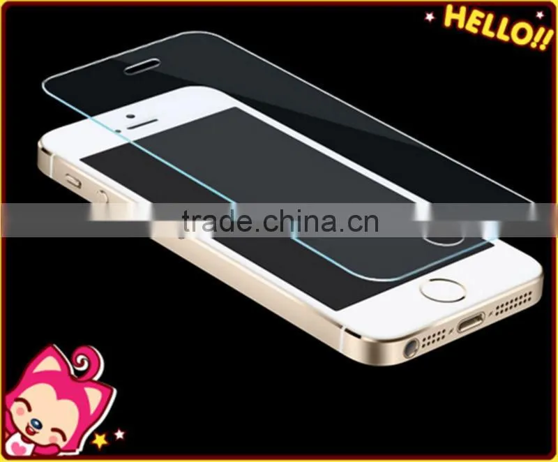 Hot selling Temper glass screen protect for iphone5 screen protector