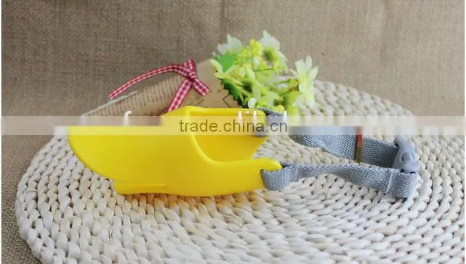Novelty Cute silicone dog muzzle / dog mouth cover / cute duck mouth shape dog mouth cover