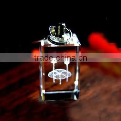 2016 Hot new promotional led crystal keychain