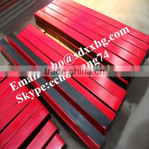 conveyor impact bars/UHMWPE Buffer Strip Impact Bed Bar/Impact Bed for Conveyor