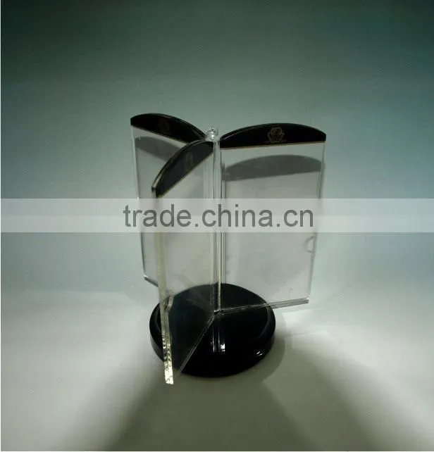 custom design clear acrylic A4 paper holder