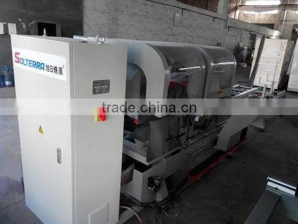 Aluminium Windows Profile Double Head Cutting Machine
