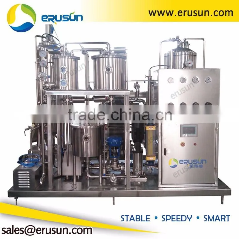 Hot sale advanced carbonated beverage production equipment