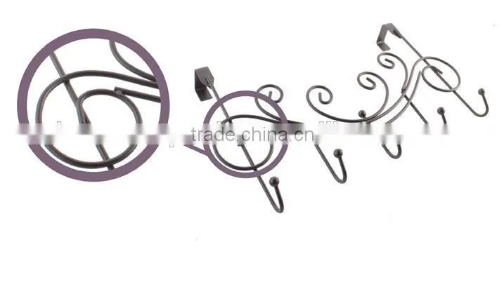 Metal over the door hook