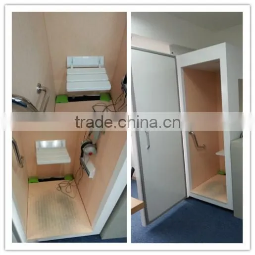 vehicle medical acoustic booth for hearing test