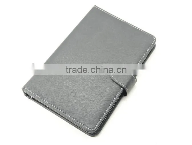 universal drop proof leather tablet pc case cover for android tablet for samsung galaxaxytablet8inch with keyboard