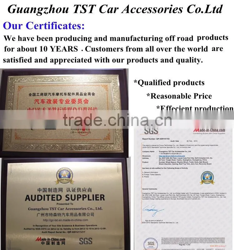 off road 4x4 air ram snorkel for Hilux Revo 2015