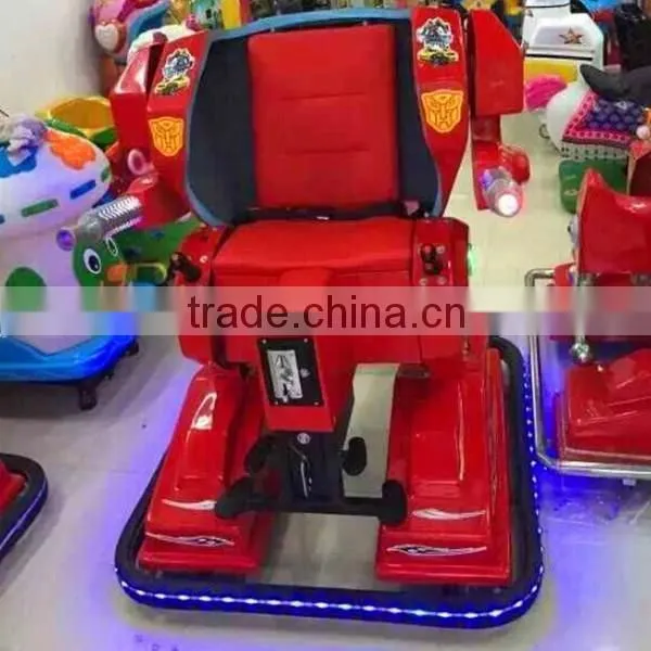 2016 China new amusement game kiddie rides robot children walking robot for sale