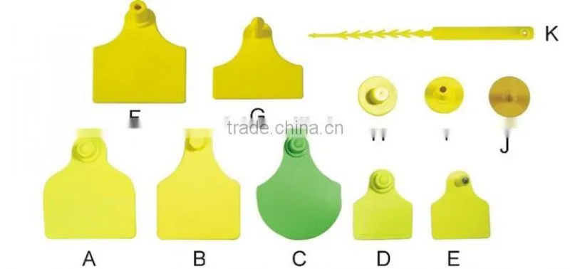 Factory Outlet veterinary TPU animal ear tag