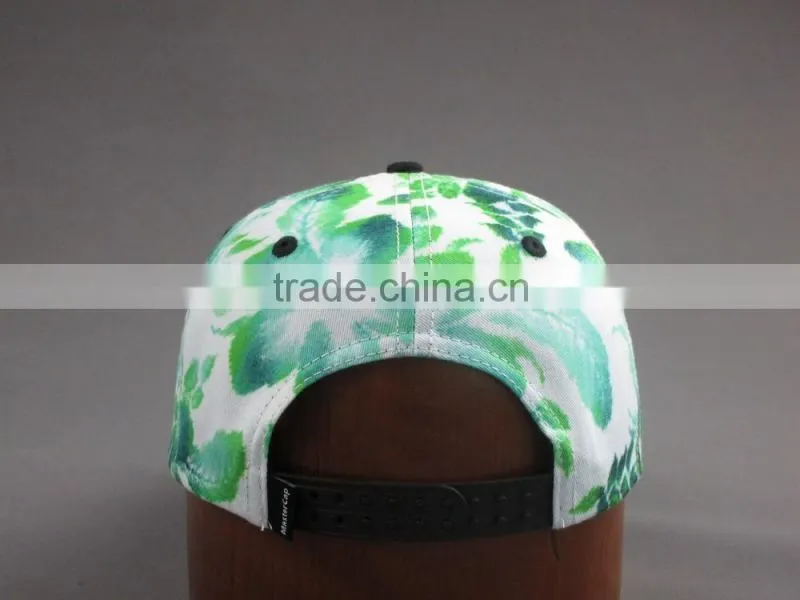 Customer high quality 6- panel snapback hat with 3D Embroidered Patch