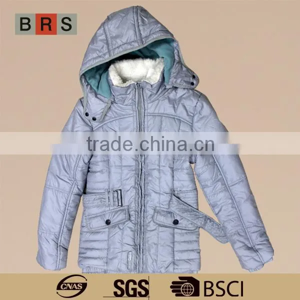 2015 good quality fashion kid leather jacket for girls
