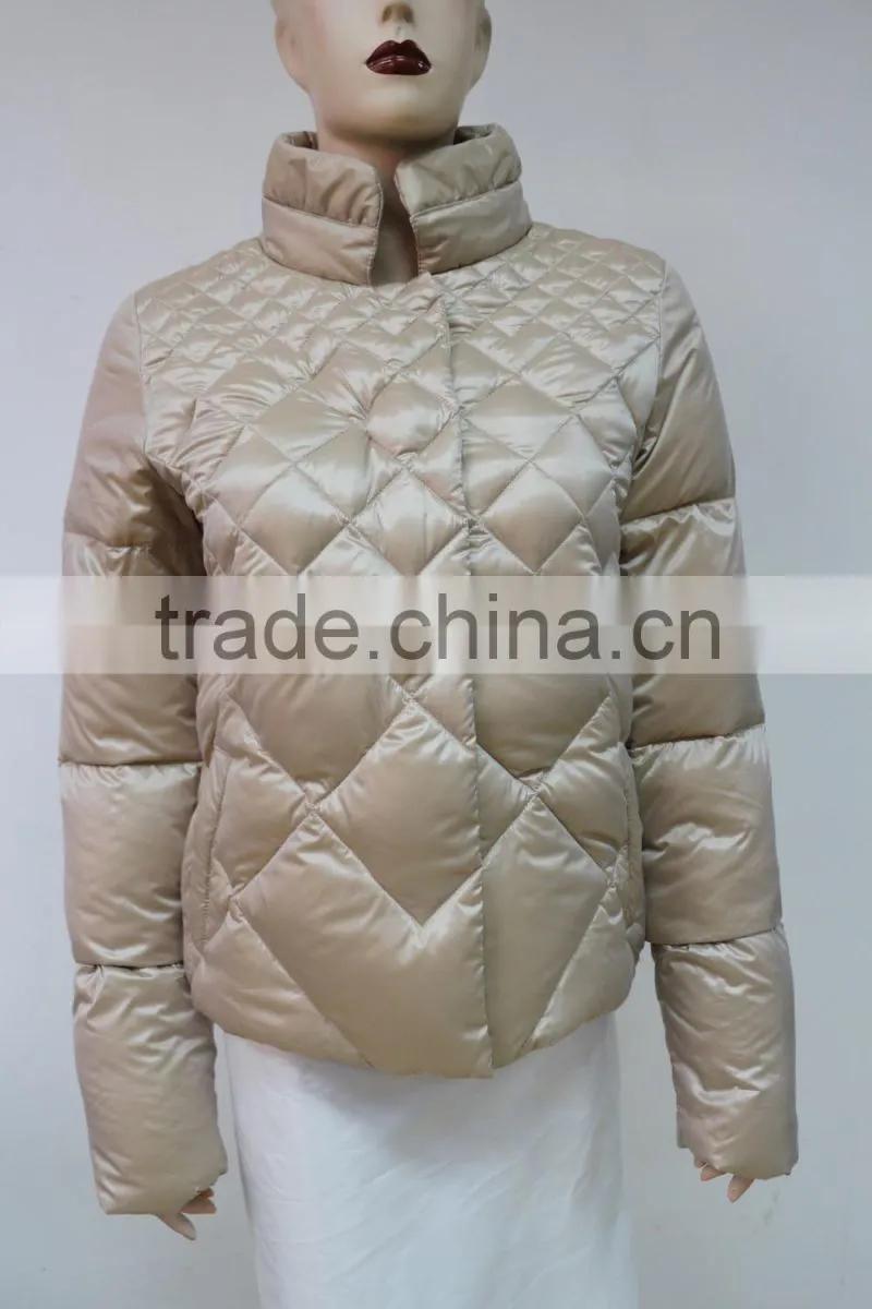 2014 new arrival ladies down parka