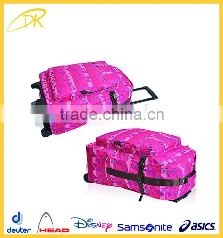 Fashion High Quality Easy Carry on duffle bag or Travell Hand Trolley Luggage