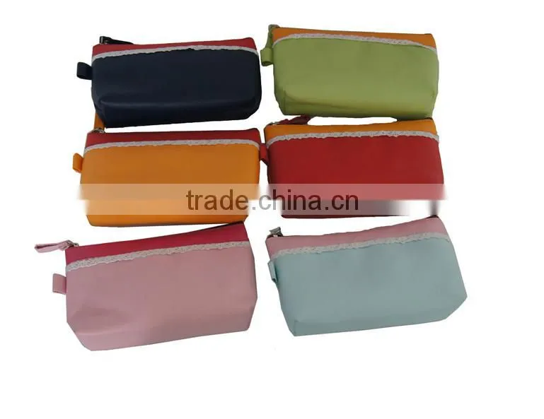 hot product compact polychrome girl makeup pouch
