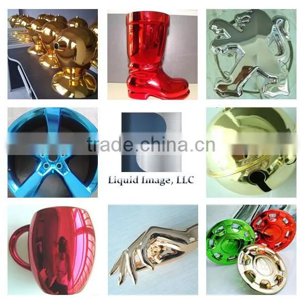 Low pressure mirror silver gold chrome paint machine & spray chrome plating machine