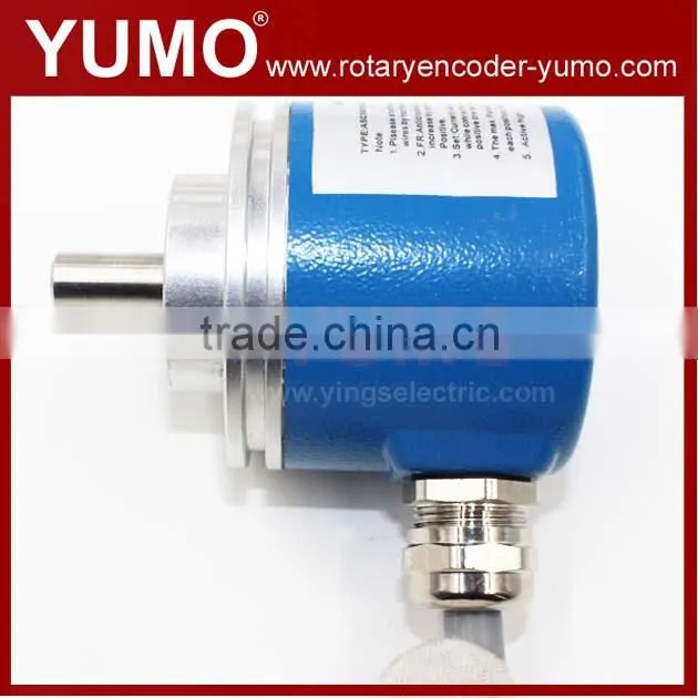 YUMO ASC5810G58mm 10mm 10 bit SSI 5V 24V IP56 Custom made SSI encoder manufacturers absolute rotary encoder