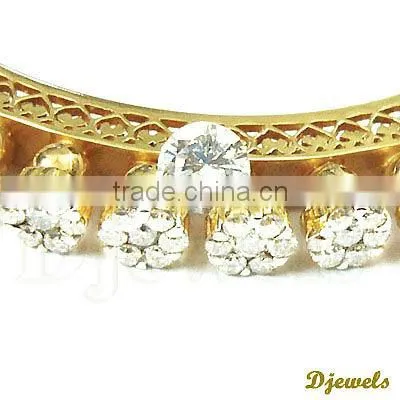 14K Gold Diamond Bracelets, Ladies Diamond Bracelets, Diamond Jewellery