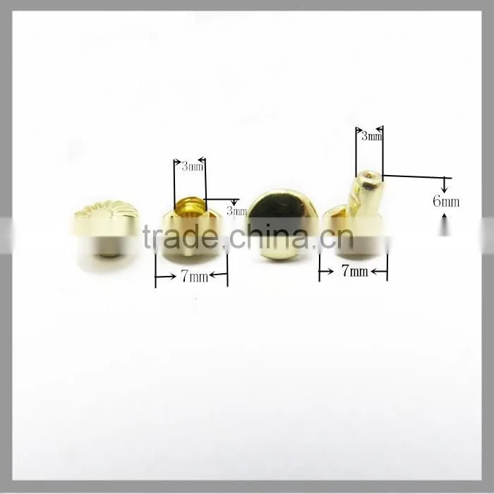 7mm Hot Sale Custom Decorative Copper Metal Rivets