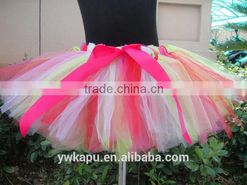 cute girls handmade tulle dance tutu skirt