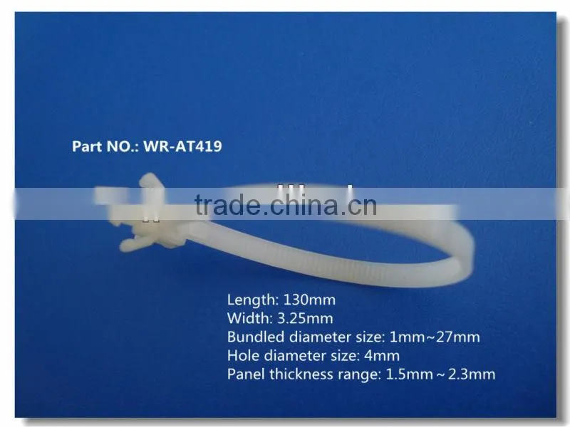 nylon cable tie for auto parts