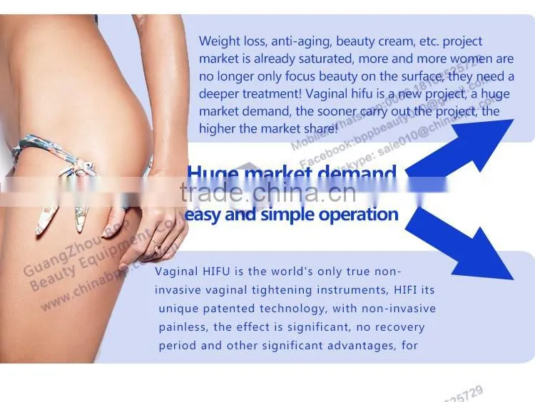 BPP wholesale hifu vaginal tightening machine