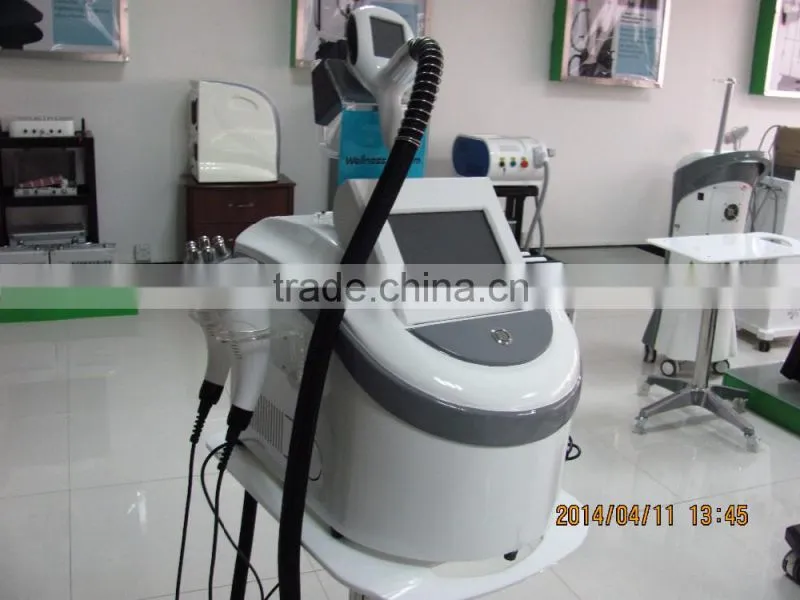 Vacuum Roller Massage & Cooling Fat Handpiece &6 Diode Laser Weight Loss Machine