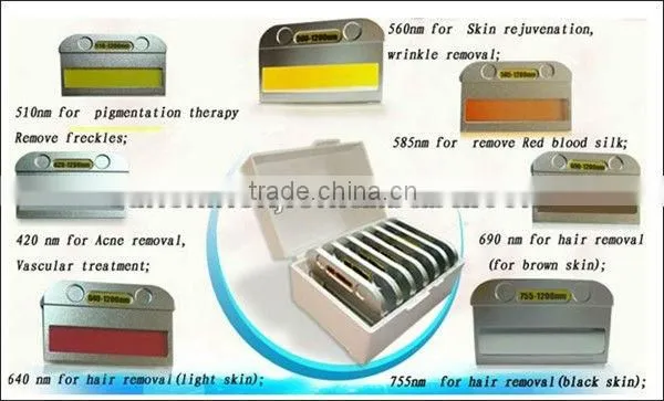 2014 portable best effective starlight ipl with big spot size (150000 shots,low price)