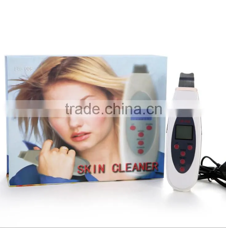 Ultrasonic peeling portable face scrub