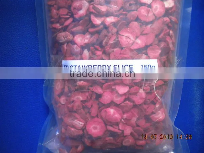 Chinese FD strawberry slice
