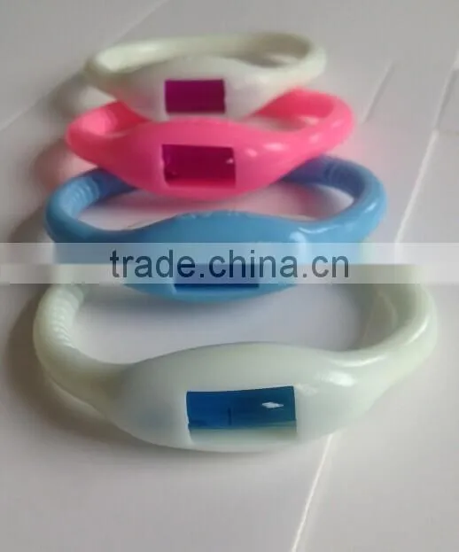 Anti-mosquito silicone wristbands