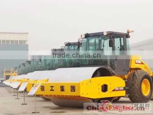 XCMG Brand Mechanical self-propelled Single Drum Road Roller XS142J/XS162J/XS182J