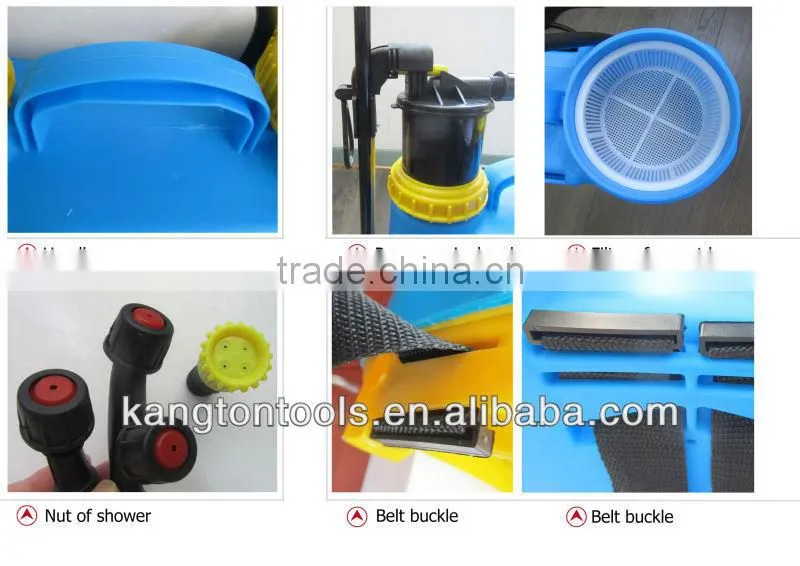 3.6 Gallon HAND PUMP SPRAYER Backpack Yard Garden Outdoors