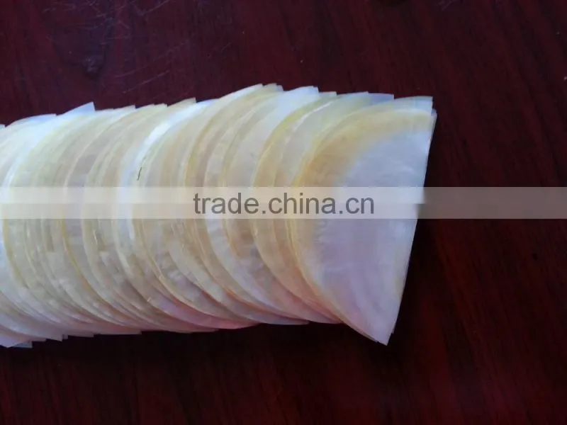 laminated yellow lip mother of pearl veneer sheet for jewelry inlay