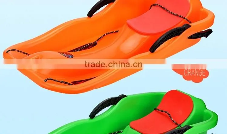 Snow Sled with rope and brake